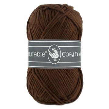 Durable Cosy Fine - 2230 dark brown - Katoen/Acryl Garen, Ophalen of Verzenden, Nieuw