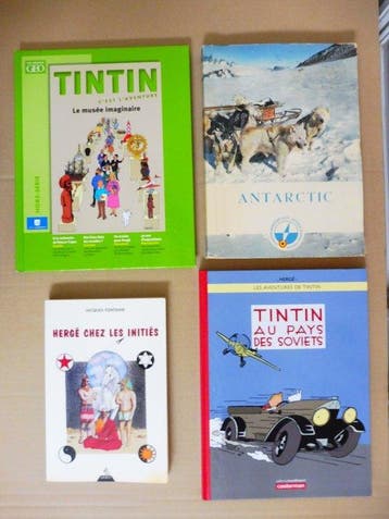 Tintin - Verzameling van 4 diverse albums, Boeken, Nieuw