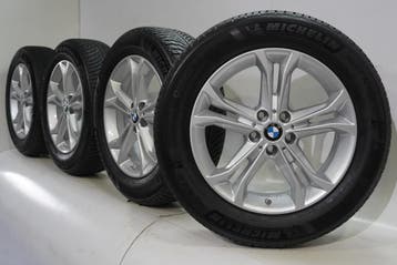 BMW X3 X4 G01 G02 688 18 inch velgen Michelin Runflat Winter, Auto-onderdelen, 18 inch, Gebruikt, Velg(en), Winterbanden