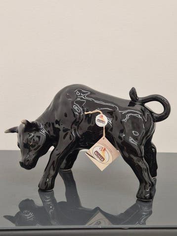 Beeld, Toro - 23 cm - Keramiek