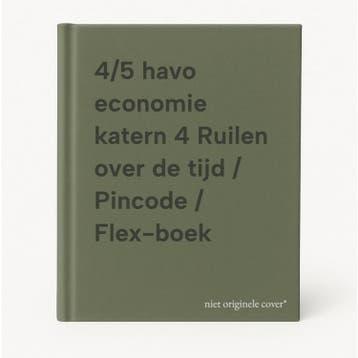 4/5 havo economie katern 4 Ruilen over de tijd / Pincode /, Boeken, Schoolboeken, Verzenden, Zo goed als nieuw