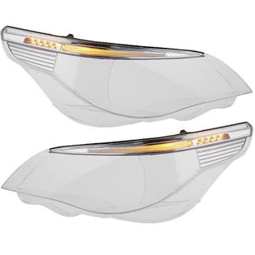 Koplampglas Incl Positie Licht BMW 5 Serie E60 E61 B2300, Nieuw, BMW