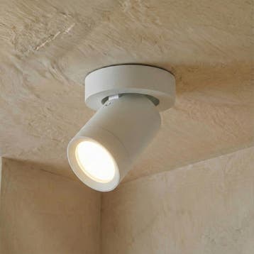 Opbouw Plafondspot LEXI | 1x GU10 fitting | Rond | Wit, Ophalen of Verzenden, Nieuw, Plafondspot of Wandspot