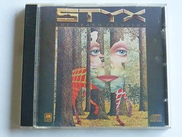 Styx - The Grand Illusion, Ophalen of Verzenden, Zo goed als nieuw