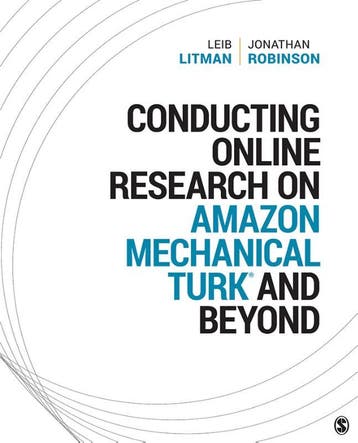 Conducting Online Research On Amazon Mechanical Turk And Bey, Ophalen of Verzenden, Nieuw