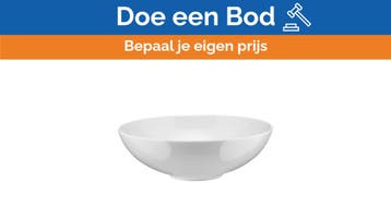 Bieden: Alessi Mami dessert Bowl SG53/54 - Elegant White Po, Ophalen of Verzenden, Nieuw