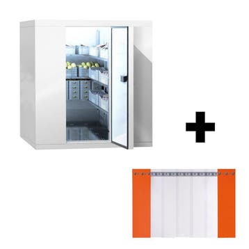 GGM Gastro | Vriescel - 1200x1200mm - 1,60m³ | TKF1212 |, Verzenden, Nieuw in verpakking, Koelen en Vriezen