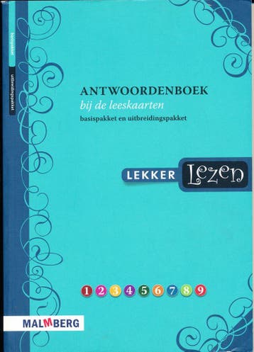 Lekker lezen Antwoorden Leeskaarten basis- en uitbreidingspa, Boeken, Verzenden, Nieuw
