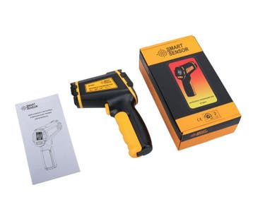Infrarood Thermometer, IR meter temperatuur -50 °C / 390 °, Verzenden, Nieuw
