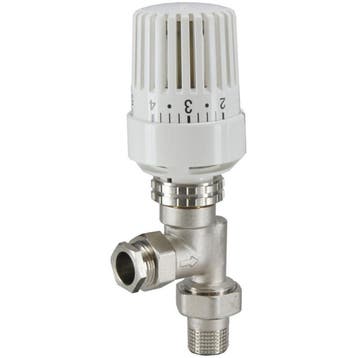 Riko Thermostatische Radiatorventiel - 1/2x15mm - Axiaal, Ophalen of Verzenden, Nieuw