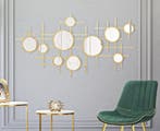 WANDSPIEGEL GLOXY CM 117X4,5X61 (SPIEGEL CM Ø 18-13-8), Huis en Inrichting, Woonaccessoires | Spiegels, Ophalen of Verzenden, Nieuw