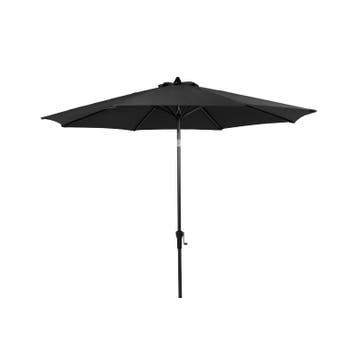 Tierra Outdoor Zuma Centre Pole Parasol Ø300cm donker grijs, Nieuw