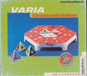 Varia controledoos voor kleuters, Boeken, Verzenden, Nieuw