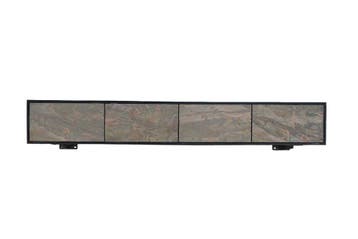 Massief houten TV lowboard MOUNTAIN SOUL 200cm acacia groen, Huis en Inrichting, Kasten | Televisiemeubels, Ophalen of Verzenden