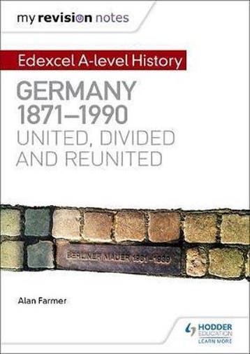 Edexcel A-level History: Germany, 1871-1990: united, divided, Verzenden, Gelezen, Alan Farmer