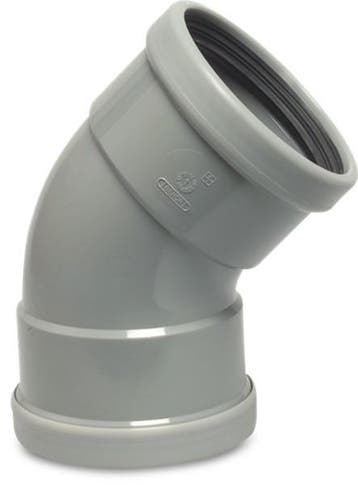 manchet bocht 45° m-m-315 mm, SN4, Verzenden, Nieuw