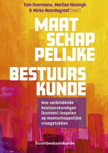 Maatschappelijke bestuurskunde 9789462363670, Verzenden, Zo goed als nieuw