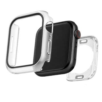 Apple Watch full body hardcase Armor - transparant, Verzenden, Nieuw