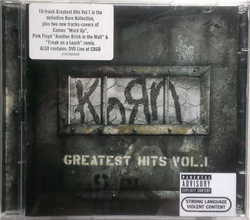 cd - Korn - Greatest Hits Vol. 1, Verzenden, Zo goed als nieuw