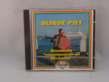 Blinde Piet - Accordeon Straatmuzikant uit Rotterdam, Ophalen of Verzenden, Zo goed als nieuw