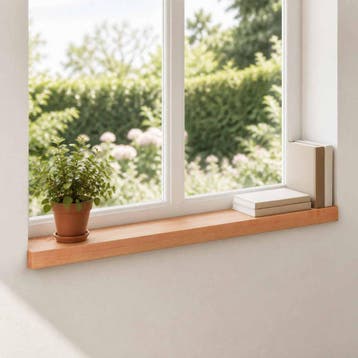 vidaXL Raamkozijnen 2 st Lak 100 x 15 x 2 cm Massief, Verzenden, Nieuw