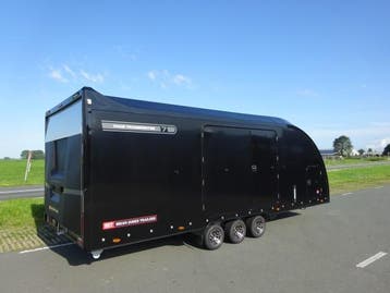 Brian James Race Transporter 7 v.a. € 695,- p/m, Auto diversen, Aanhangers en Bagagewagens, Ophalen, Nieuw