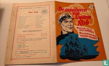 Kapitein Rob - Het rijk van de witte mammouth + De zwerft..., Eén stripboek, Verzenden, Zo goed als nieuw, Kuhn, Pieter, Werkman, Evert.