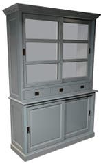 Buffetkast babyblauw - babyblauw  Sittard 160cm, Ophalen of Verzenden, Nieuw