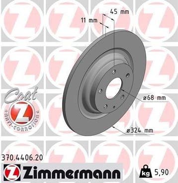 Remschijf COAT Z, Verzenden, Nieuw