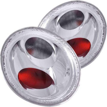 ANZO 1998-2005 Volkswagen Beetle Taillights Chrome, Ophalen of Verzenden, Nieuw