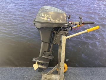 “Yamaha 8 pk | Buitenboordmotor | Langstaart | Nieuwstaat”, 5 tot 10 pk, Viertaktmotor, Ophalen of Verzenden, Zo goed als nieuw