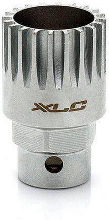 XLC TO-S05 Trapassleutel - Shimano - ISIS - 24mm - Zilver, Verzenden, Nieuw