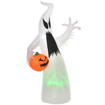Zelfopblazende Spookgeest LED Verlichte Halloween Decoratie, Verzenden, Nieuw
