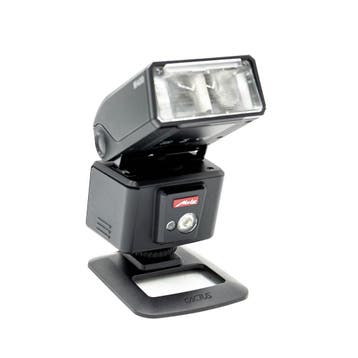 Mecablitz M400 flash voor Fuji (occ_6099), Ophalen of Verzenden, Gebruikt
