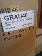 Audi A4 B9 Grill Matzwart RS | Tweedekansje | OP=OP, Voor, Nieuw, Bumper, Audi