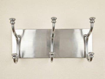 Kapstok - wandkapstok - Aluminium - Vintage aluminium, Antiek en Kunst
