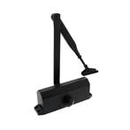 Deurdranger zwart met schaararm dr122 - zachtsluitend - I..., Doe-het-zelf en Verbouw, Hang- en Sluitwerk, Ophalen of Verzenden