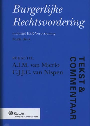 Burgerlijke rechtsvordering / Tekst & Commentaar, Verzenden, Gelezen
