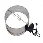 RVS BBQ Rotisserie - draaispit 57 CM (Weber Compatibel), Verzenden, Nieuw, BBQNovation