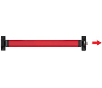 CISA paniekbalk 1200 mm ALPHA touch enkelsluitend, Doe-het-zelf en Verbouw, Verzenden, Nieuw