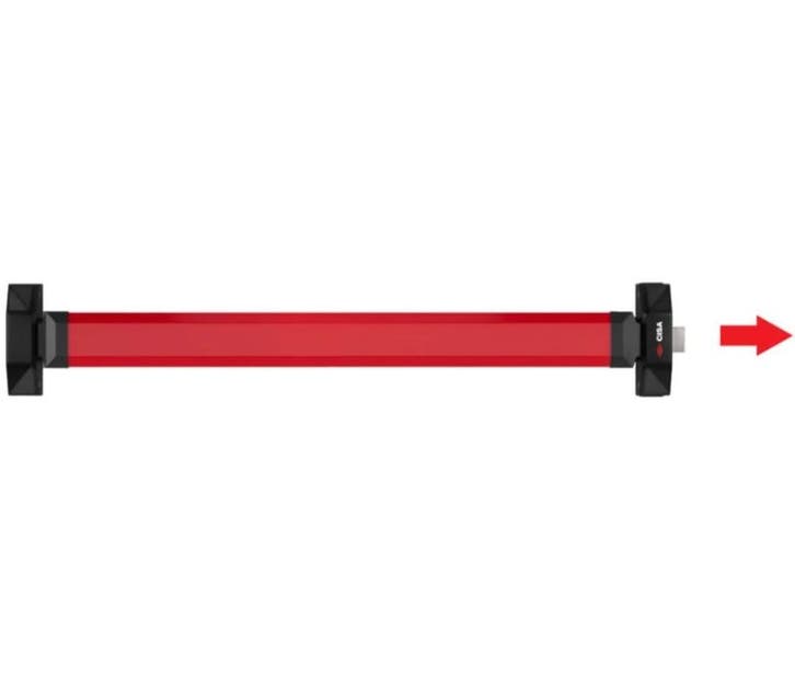 CISA paniekbalk 1200 mm ALPHA touch enkelsluitend, Doe-het-zelf en Verbouw, Deuren en Horren, Verzenden
