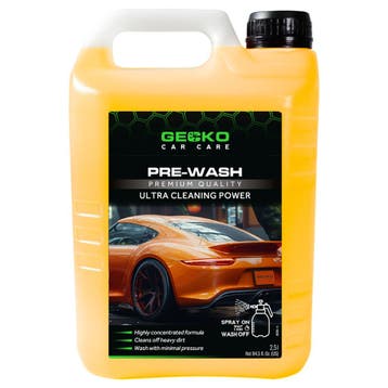 Gecko Pre-Wash Power Cleaner 2,5 Liter, Verzenden