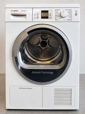 Bosch Warmtepompdroger EcoLogixx 7 | Garantie | €220, 8 tot 10 kg, Refurbished, Voorlader, Energieklasse A of zuiniger