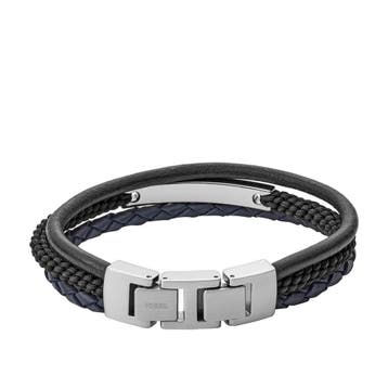 Fossil JF03186040 Vintage Casual Herenarmband, Sieraden, Tassen en Uiterlijk, Armbanden, Verzenden, Nieuw