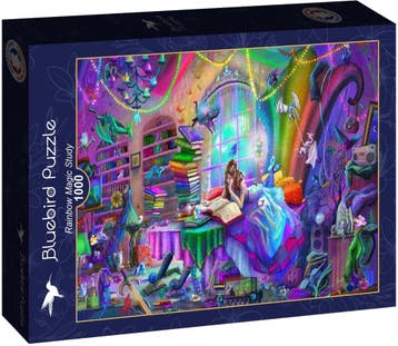 Regenbogen-Magie-Studie Puzzel (1000 stukjes) | Bluebird, Verzenden, Nieuw