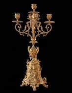 Kandelaar - Gouden brons