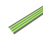 Aluminium profiel glow  -  in  -  the  -  dark 1000 x 48 mm, Verzenden