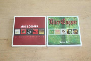 Alice Cooper - 10 x CDs - Original Album Series Vol 1&2 - CD, Nieuw in verpakking