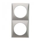 Berker Afdekraam Pure 2-Vaks Chroom Mat, Caravans en Kamperen, Kampeeraccessoires, Ophalen of Verzenden, Nieuw