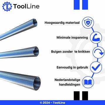 ToolLine | Buigveren set | 3-delig | uitwendig | ALUPEX, Verzenden, Nieuw